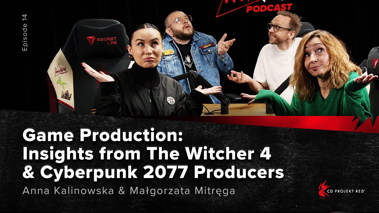 AnsweRED Podcast Episode 14 | Game Production: Insights from The Witcher 4 and Cyberpunk Producers