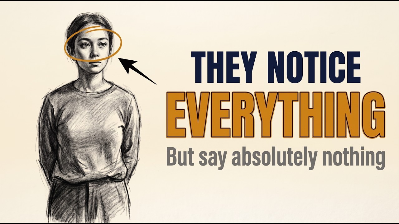 Psychology of People Who Notice Everything But Say Nothing