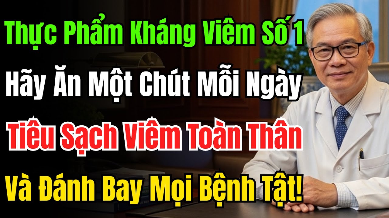 Đây Là Vua Kháng Viêm Mạnh Nhất: Ăn Mỗi Ngày Trị Dứt Đau Khớp, Phục Hồi Đường Ruột, Đẩy Lùi Bệnh.