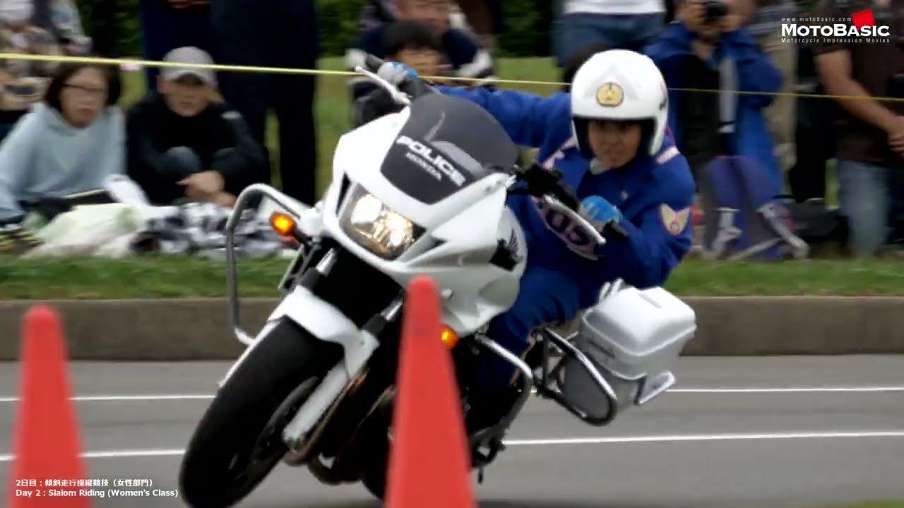 白バイ最速＆テクニック女王決定戦！第47回全国白バイ安全運転競技大会ダイジェスト Vol.4 2016 All Japan Police Motorcycle Competition Digest