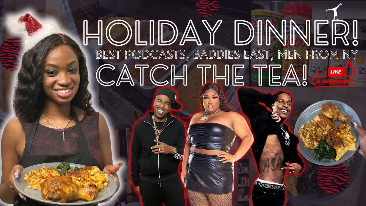 Catch the Tea with PYT! Holiday Vlog, Dinner & PYTea!