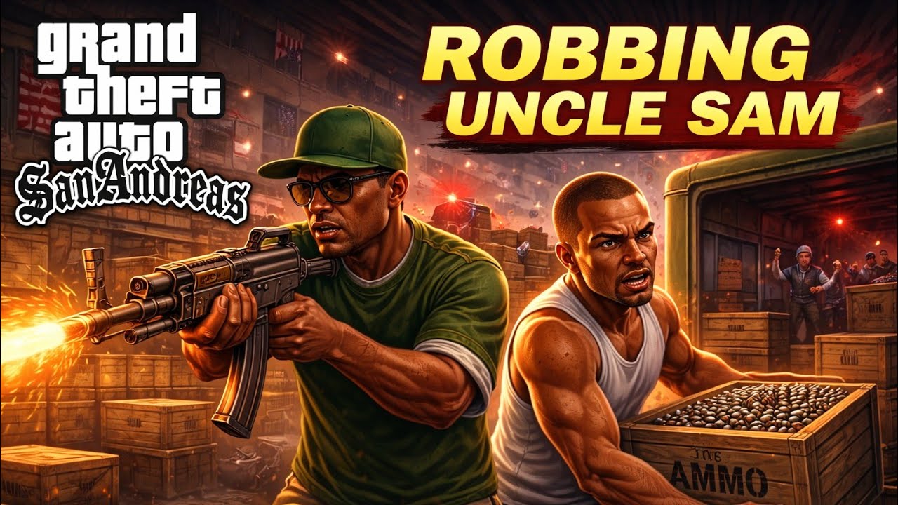 Military Heist Gone Crazy! | GTA San Andreas 