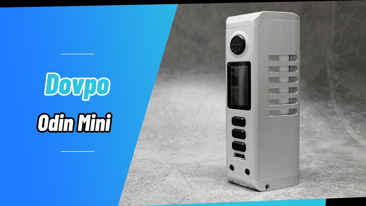 Dovpo Odin Mini DNA75C Box Mod 75W Unboxing | Vapesourcing