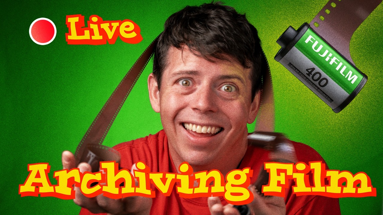Live Film Photography Talk (Archiving Film)