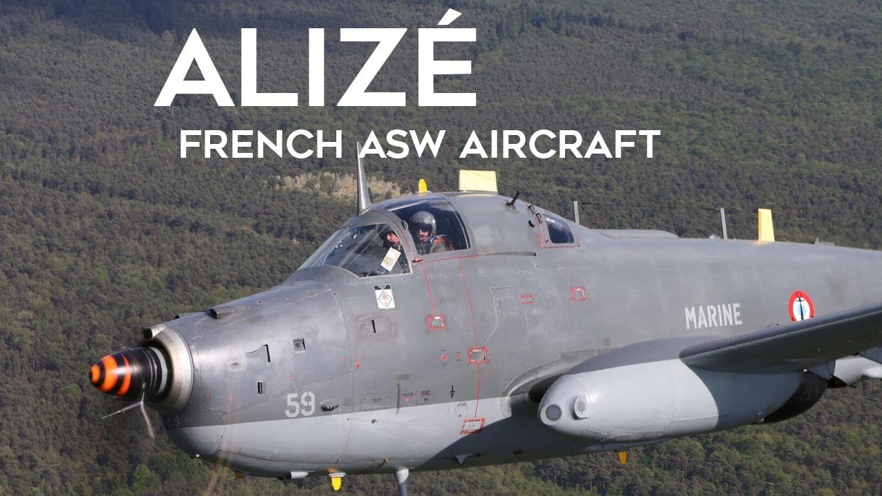 Br&eacute;guet 1050 Aliz&eacute; - French Cold War Era Carrier-Based Anti-Submarine Aircraft
