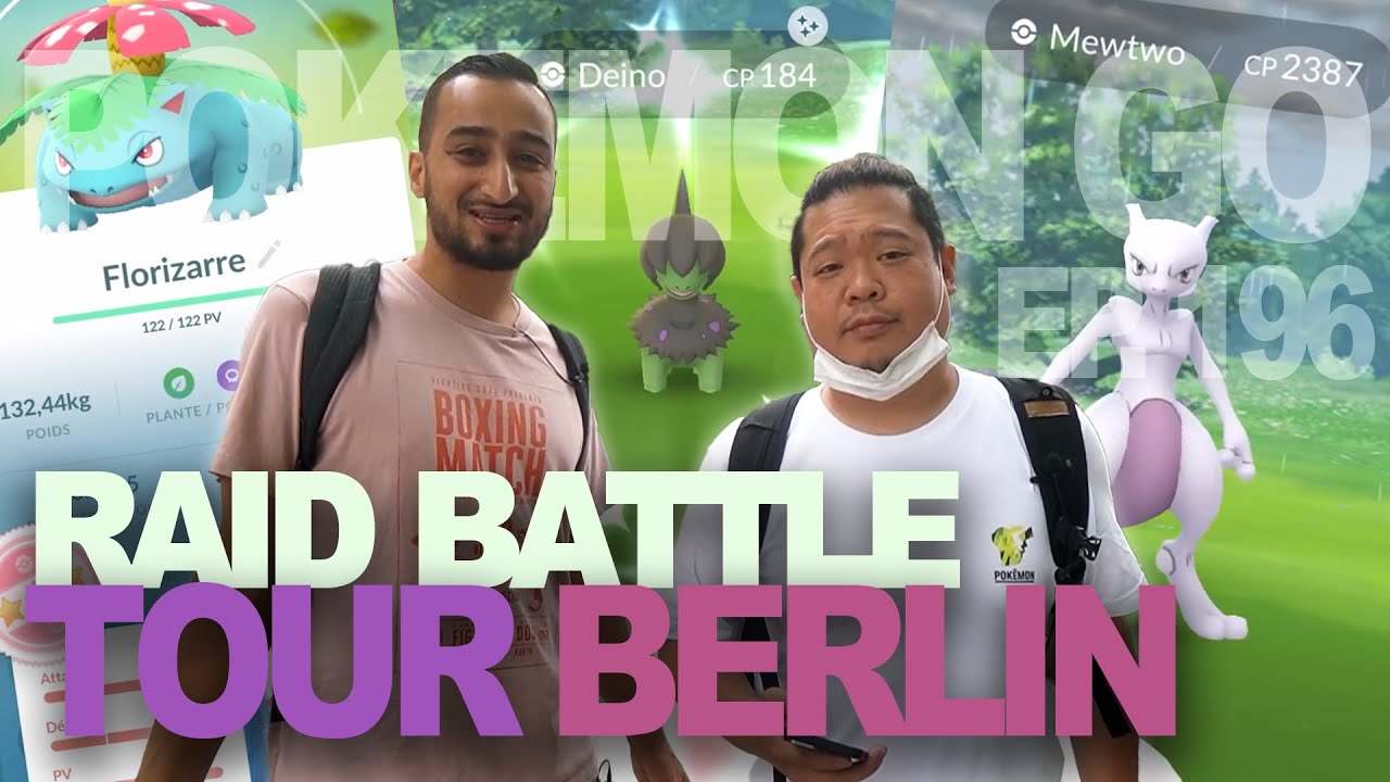 🇩🇪RAID BATTLE TOUR ✨ BERLIN - Pokémon GO