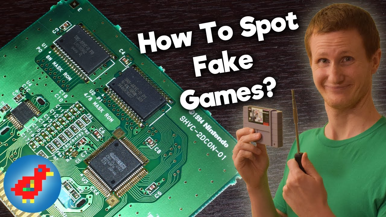 How to Identify Fake Retro Video Games - Retro Bird