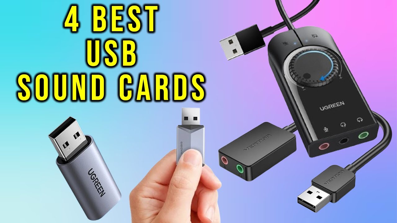 Top 4: Best USB Sound Card for 2025