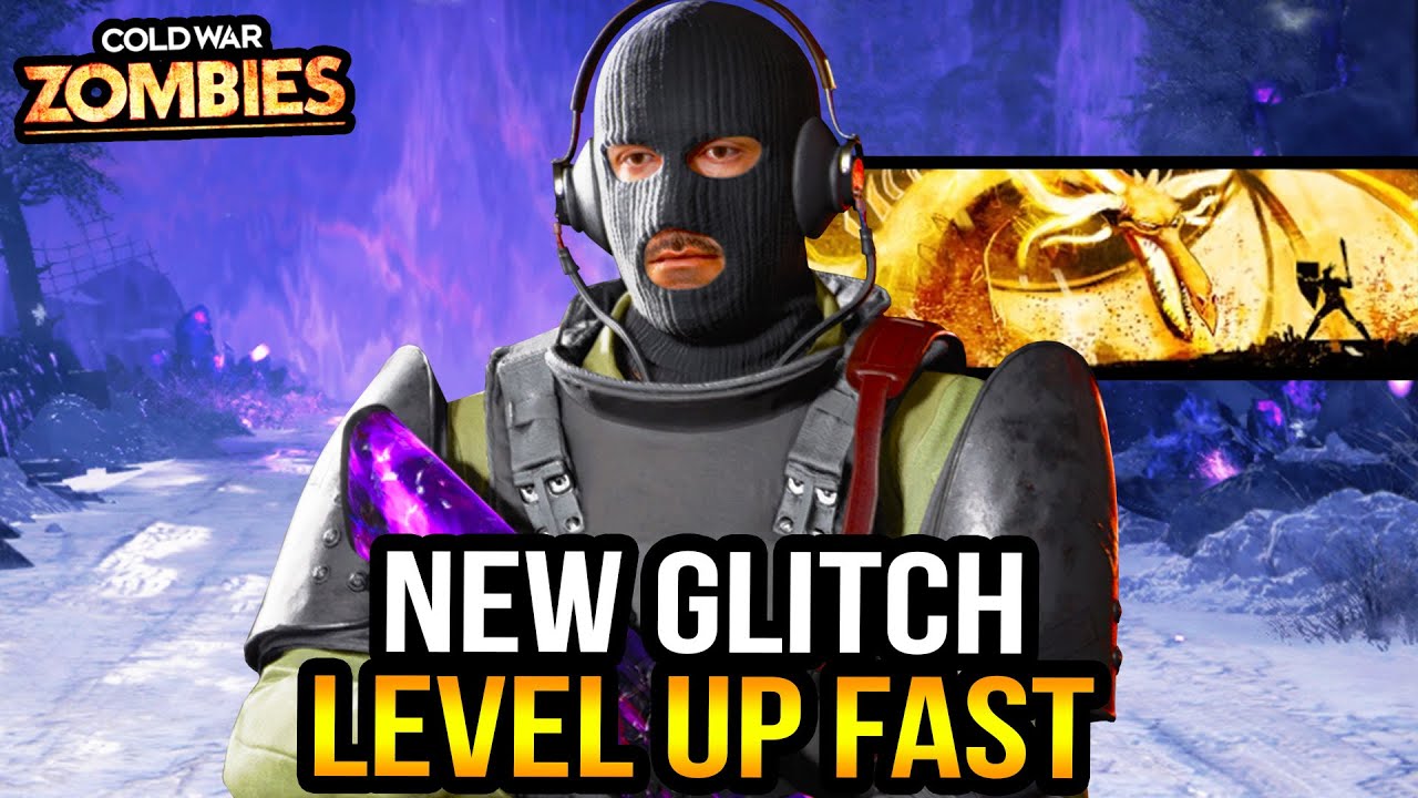 Black Ops Cold War Zombies ☆ New Out-Of-Map Glitch! Level Up Fast!