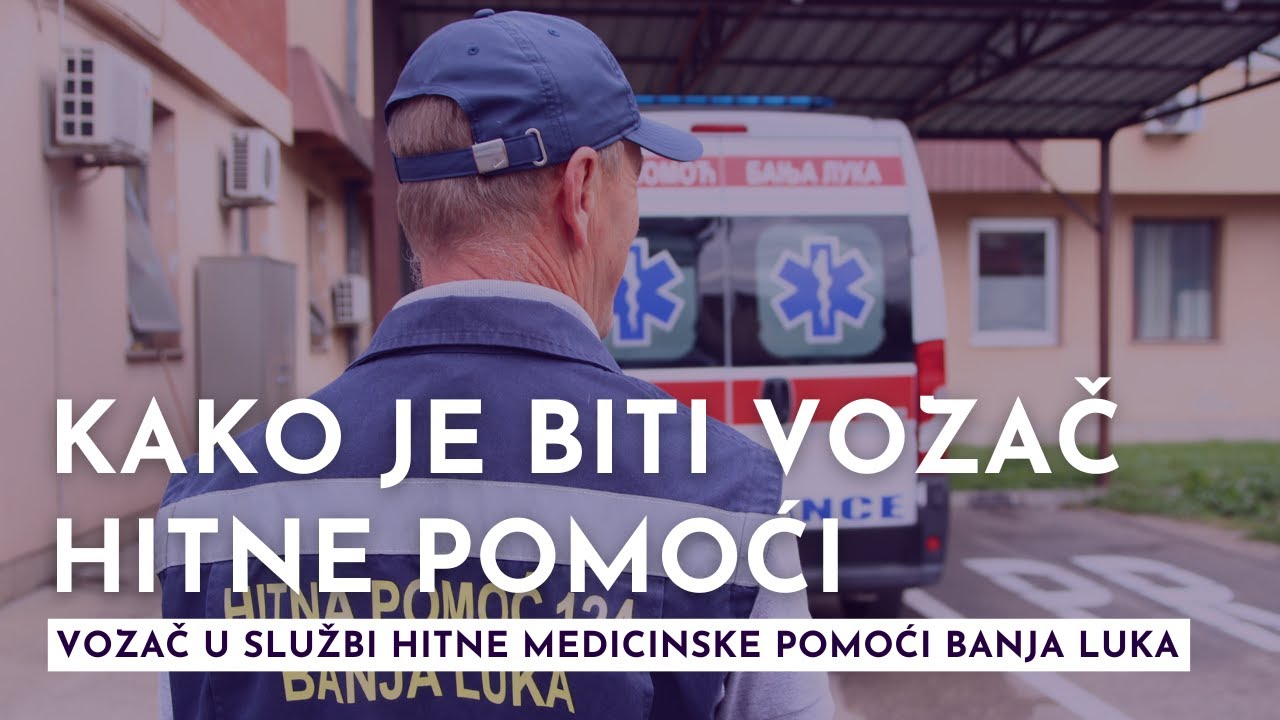Vozač hitne pomoći Banjaluka priča o poslu i iskustvima