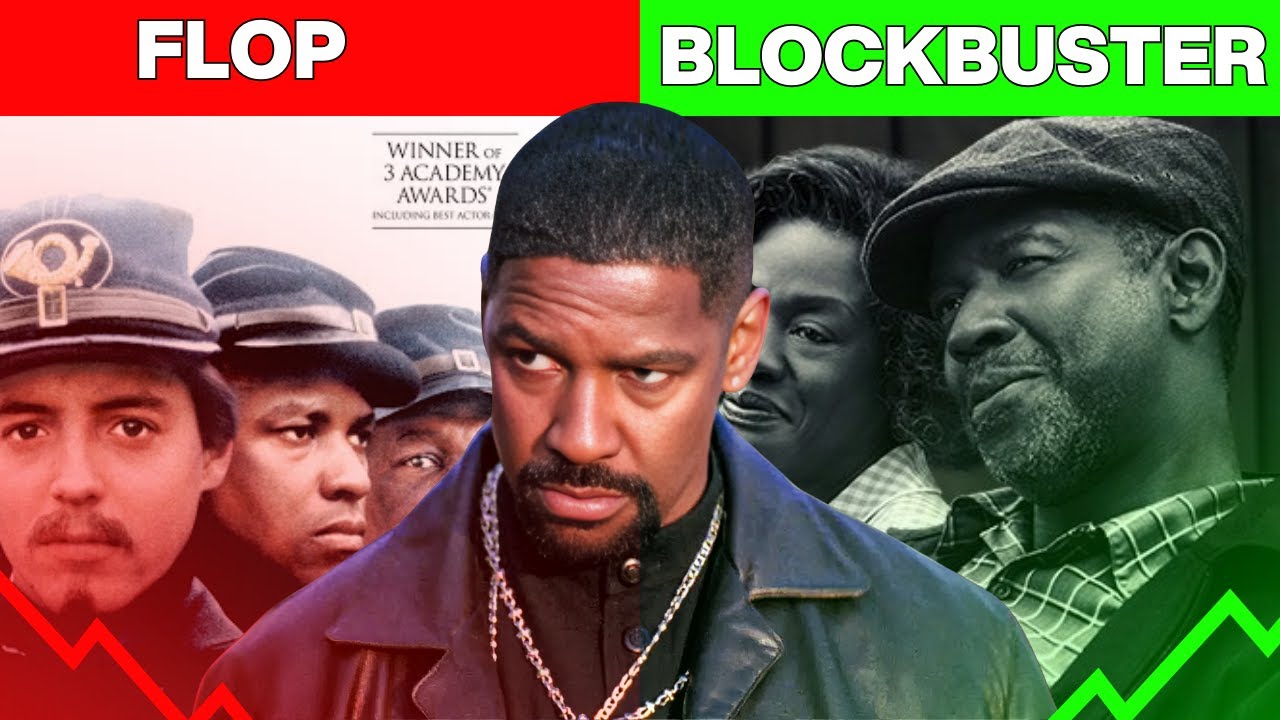 Denzel Washington's BIGGEST Box Office Flops EXPOSED