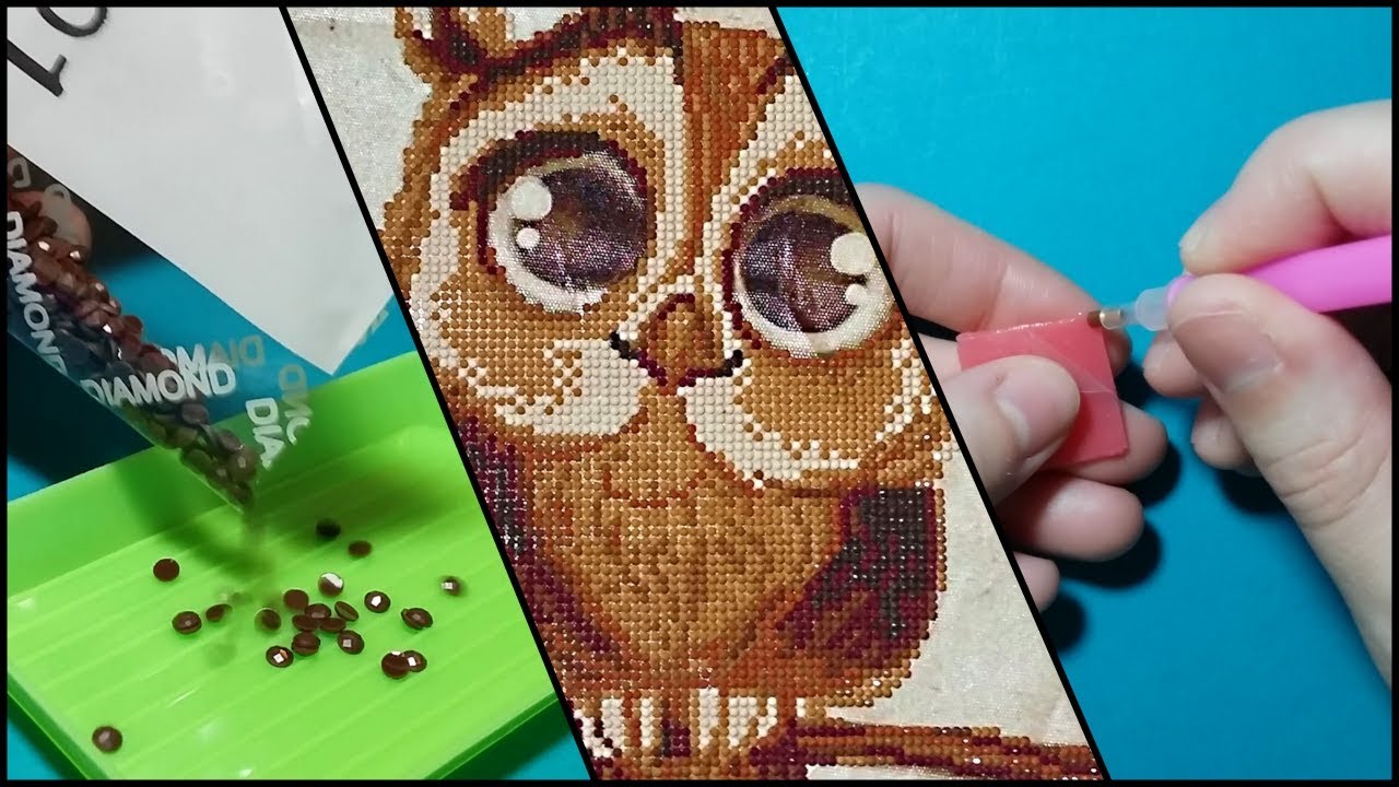 Come fare il diamond painting - tutorial (kit)