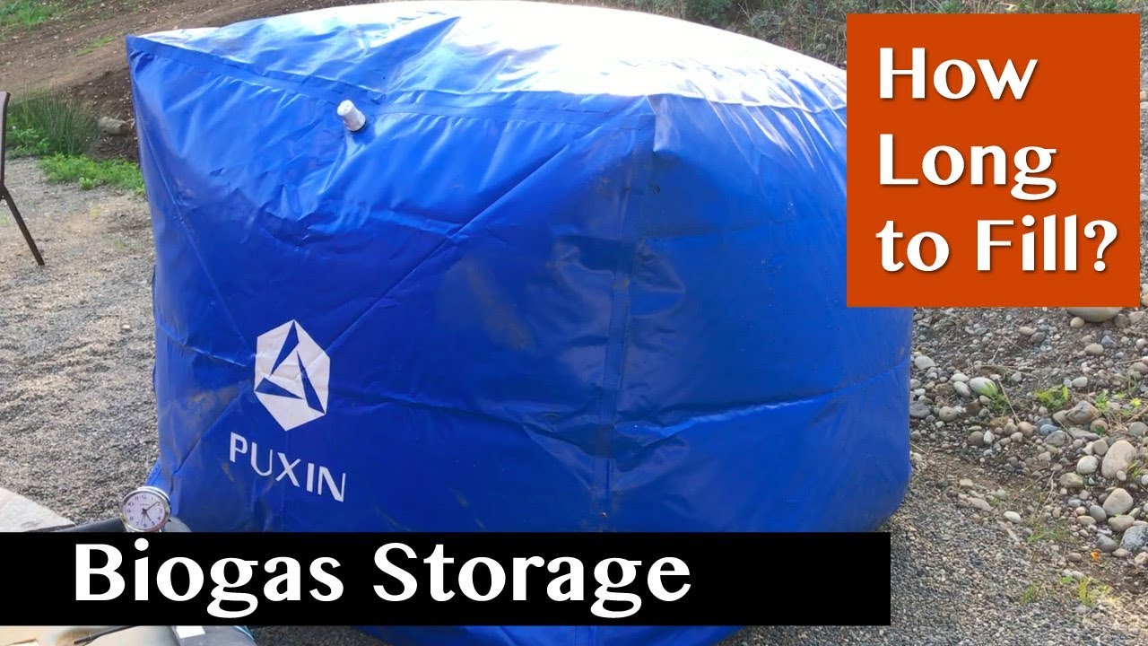 Alternative Fuels: Storing wood gas & biogas quick & easy