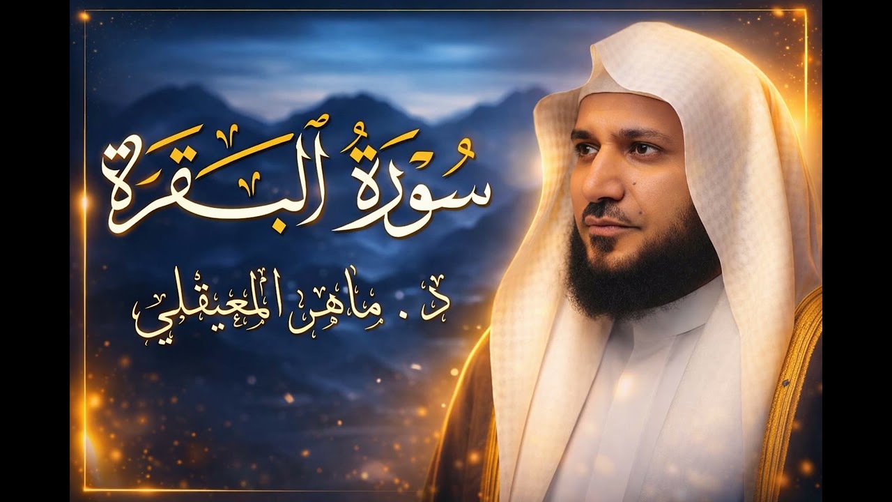 سورة البقرة كاملة بصوت ماهر المعيقلي  تجلب الرزق وتطرد الهم 😭🤍