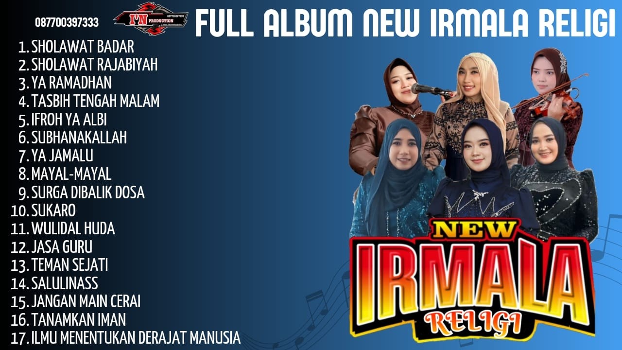 HAFLAH AKHIRUSANAH MDA DAN TPQ HIDAYATUTH THOLIBIN DS. KOROWELANGKULON BERSAMA NEW IRMALA RELIGI