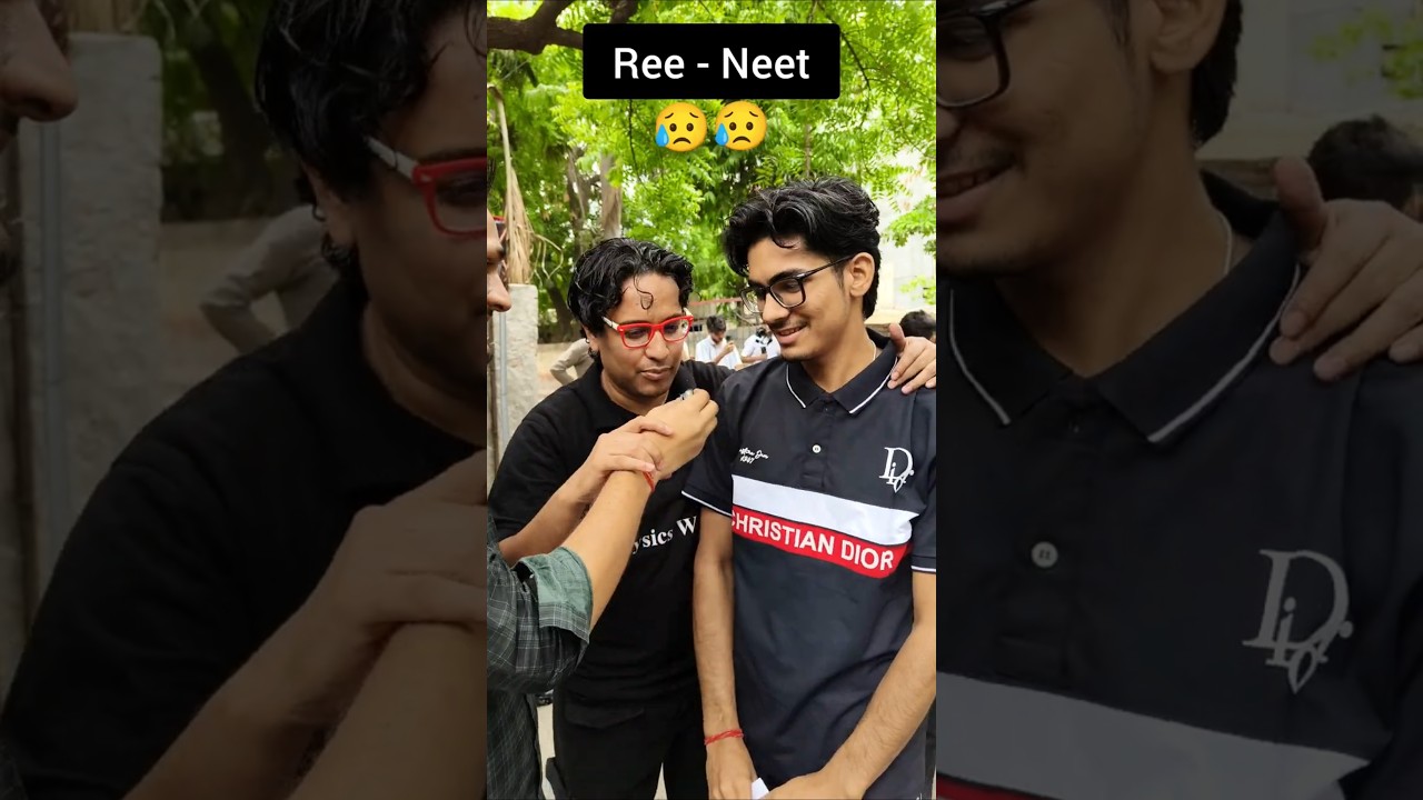 RE-NEET 2026 Exam Reaction from NEET Centre | Saleem Sir's Unexpected Reaction 🤣#reneet #reneet2026