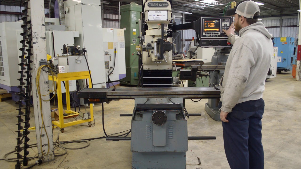 SouthWestern Indusrties Trak DPM 3 Axis Bed Milling Machine Prototrak A.G.E. CNC Control System