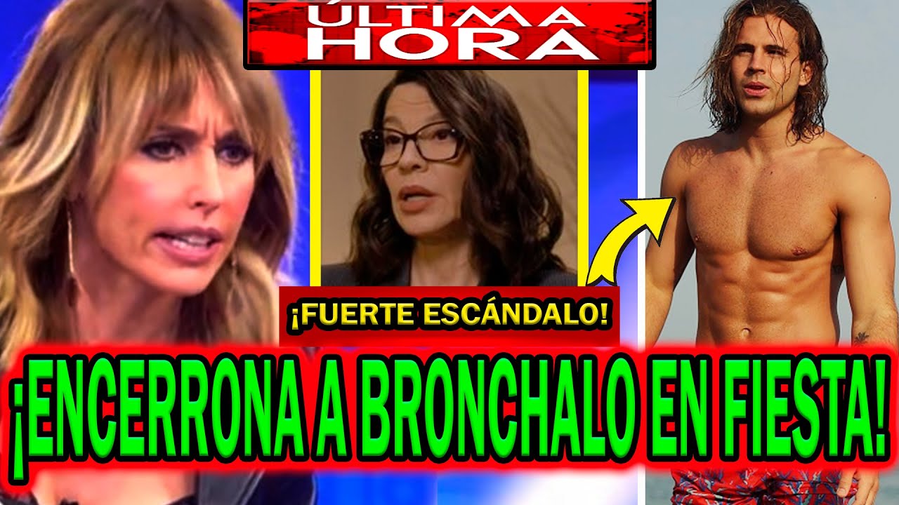 🔴¡GRAVE ENCERRONA! A SILVIA BRONCHALO EN FIESTA DE EMMA GARCÍA POR DANIEL SANCHO TRAS DE VIERNES