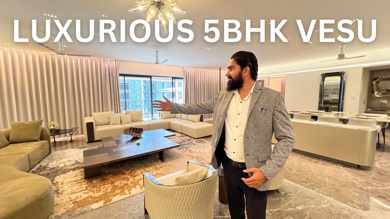 4BHK,5BHK flat for sell in VESU Surat | Property in VESU | BB circle Surat | Luxurious flat in surat