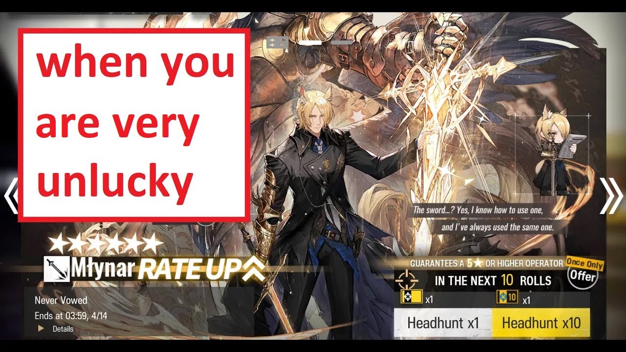 Why Arknights need hard pity system | Arknights