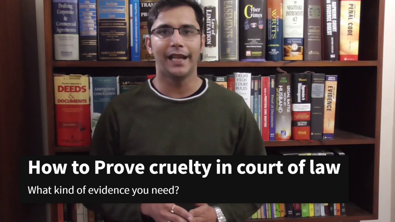 Divorce on Grounds of cruelty..What you need to prove..