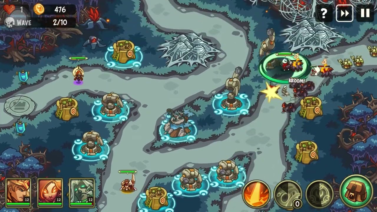 How to easily 3 star map 23 hell Empire warriors td.