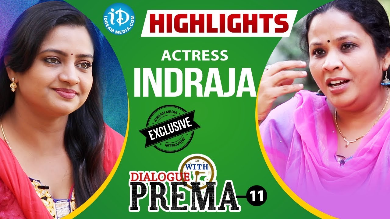 Actress Indraja Exclusive Interview - Highlights || Dialogue With Prema || Celebration Of Life