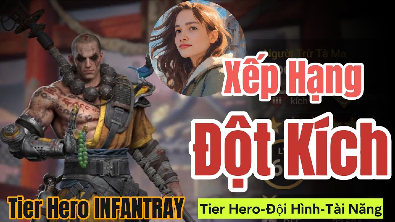 [Doomsday] Xếp Hạng Tướng : ĐỘT KÍCH l TIER HERO : INFANTRAY  #2Bro #infantrysquad