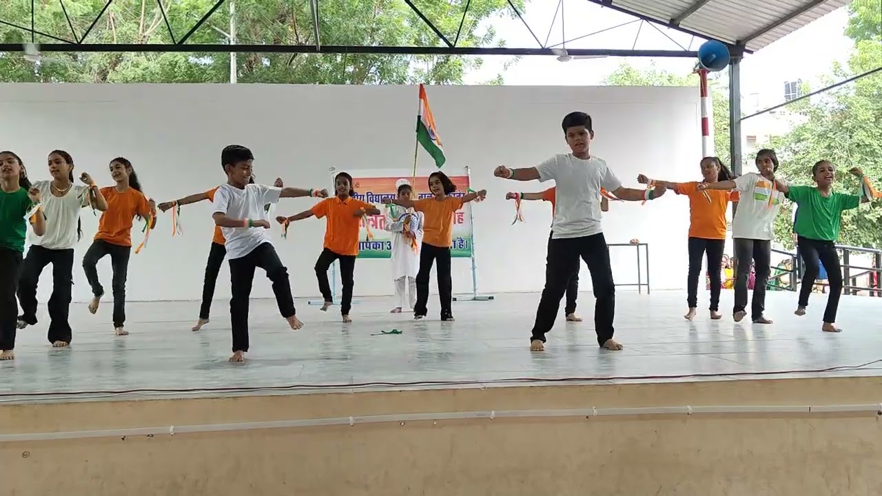 Independence Day celebration at Kv 3 Nal Bikaner 