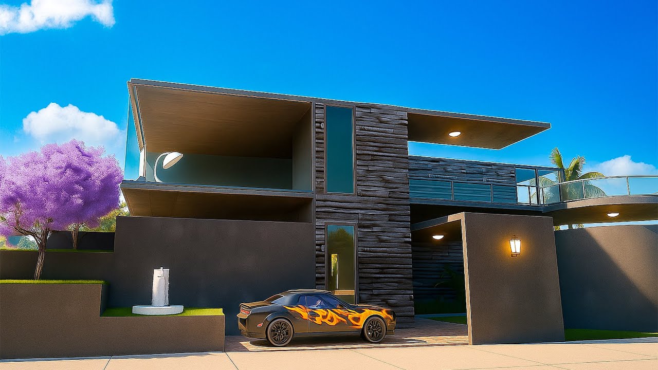 PUBG Home Design (Level 25-29) | Beautiful Ultra-Realistic Modern Design 🔥