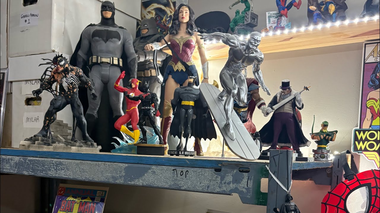 Comic Book room tour 2026 ,comicbooksuperfans Comic Cave!