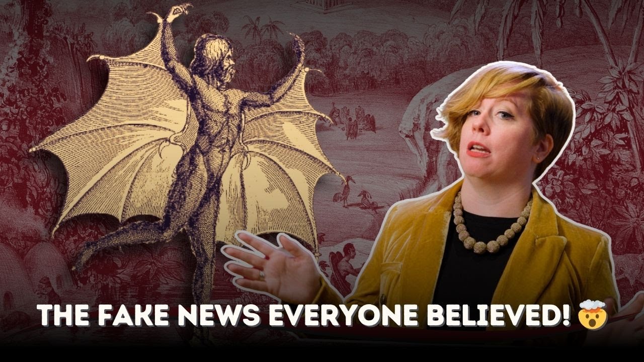 The Great Moon Hoax: How 1835’s Fake News Fooled Everyone! 🌕🦇