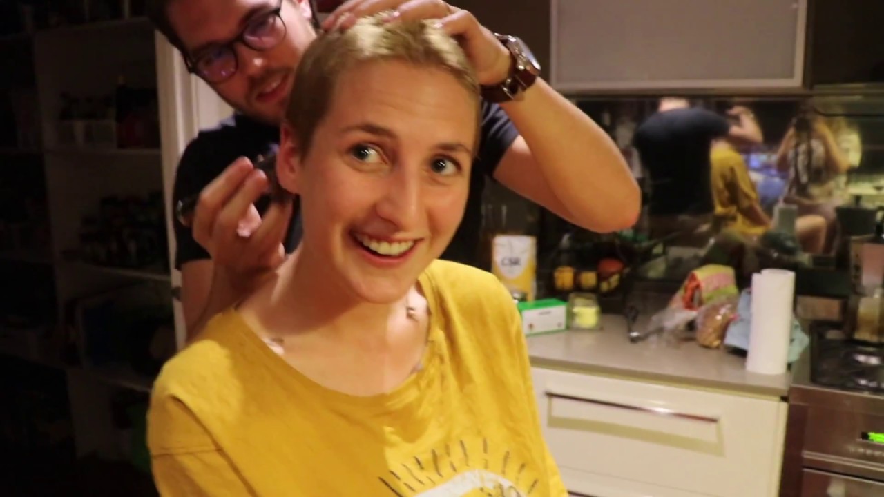 SHAVING MY HEAD