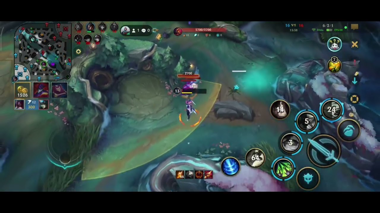 Highlight Akali KDA w/ High ping!!