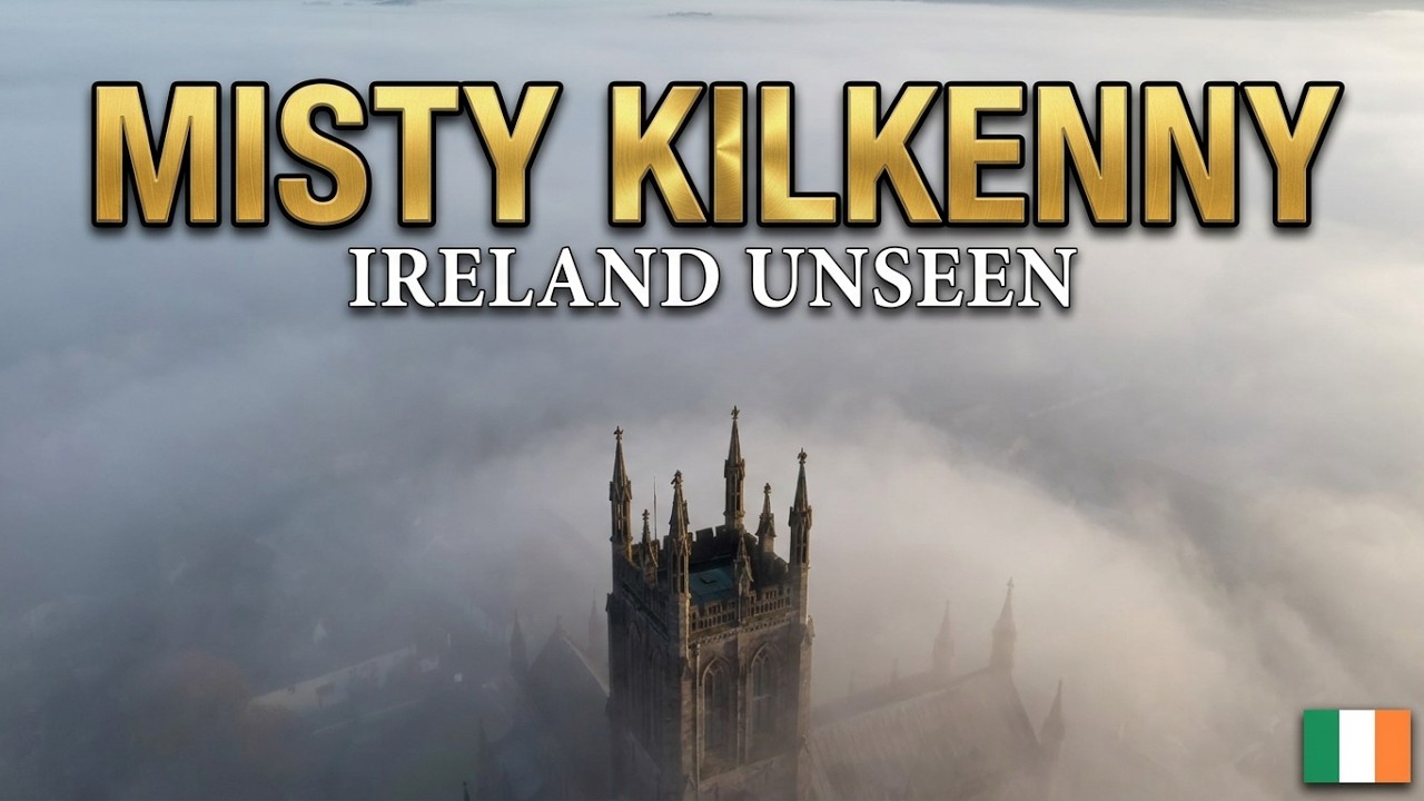 Kilkenny Ireland 4K Drone Flight Through Fog | DJI Mini 5 Pro”