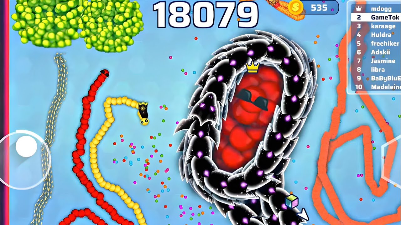 Snake Io 🐍 Erenull Vs Shades + Azure Boa Epic Snake.Io Gameplay