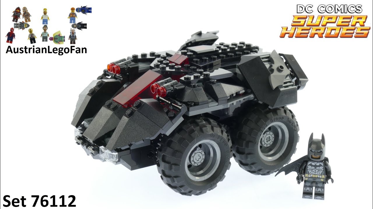 Lego Batman 76112 App Controlled Batmobile - Lego Speed Build Review