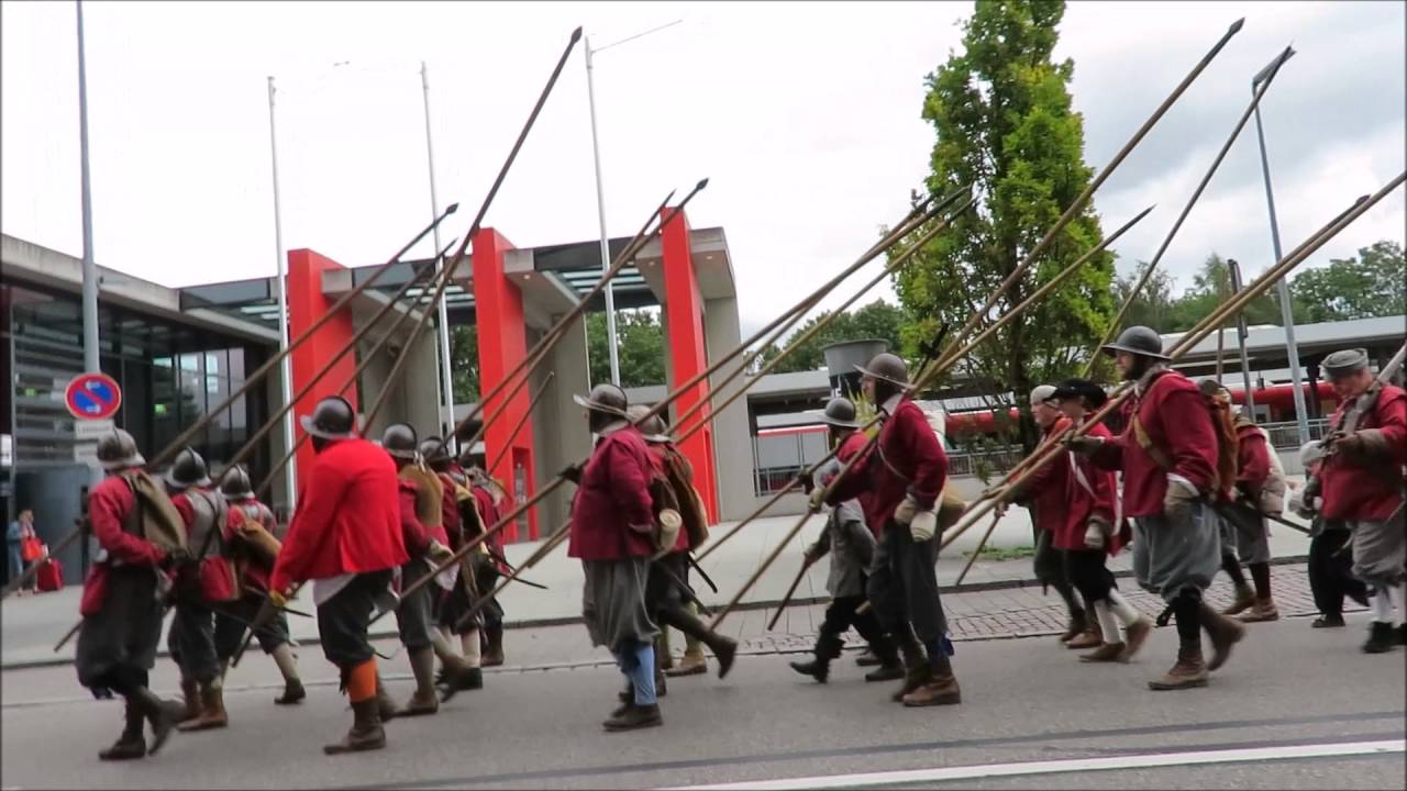 Einzug Wallenstein In Memmingen 1630 Reenactment @ Bahnhof Memmingen 2016