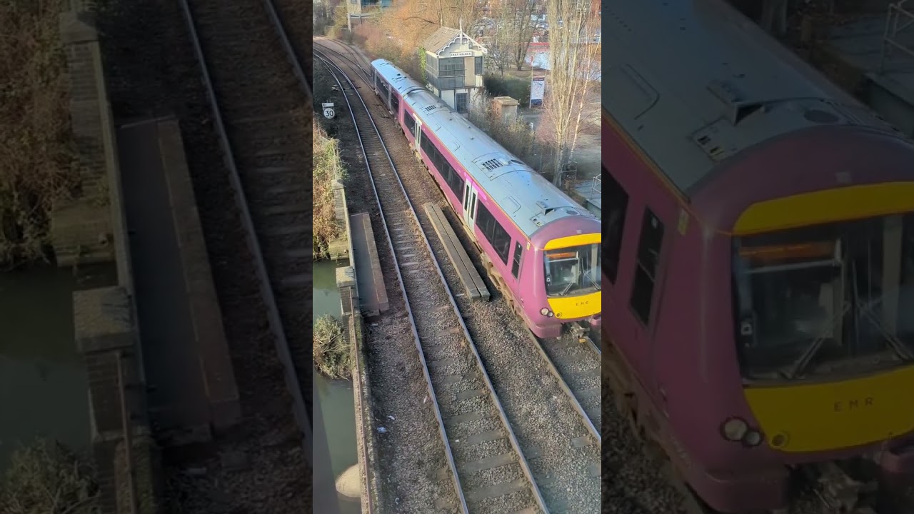 Trains at Brayford Crossing (03/01/2026)