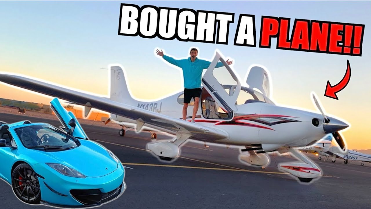 Buying a PLANE at 20 years old! (Cirrus SR20 Reveal)