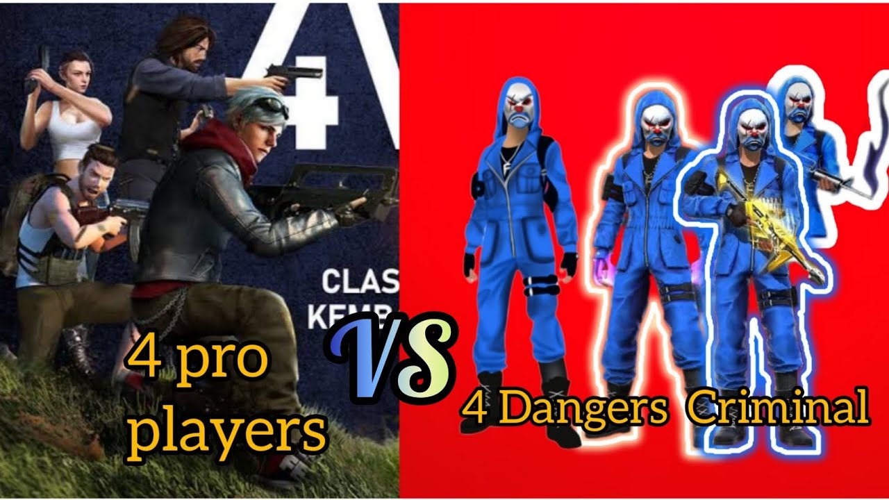 4pro vs 4Criminal #freefire #dmgaming#boohyah #criminal #bluecriminal #freefiremax #squadgame #4kill