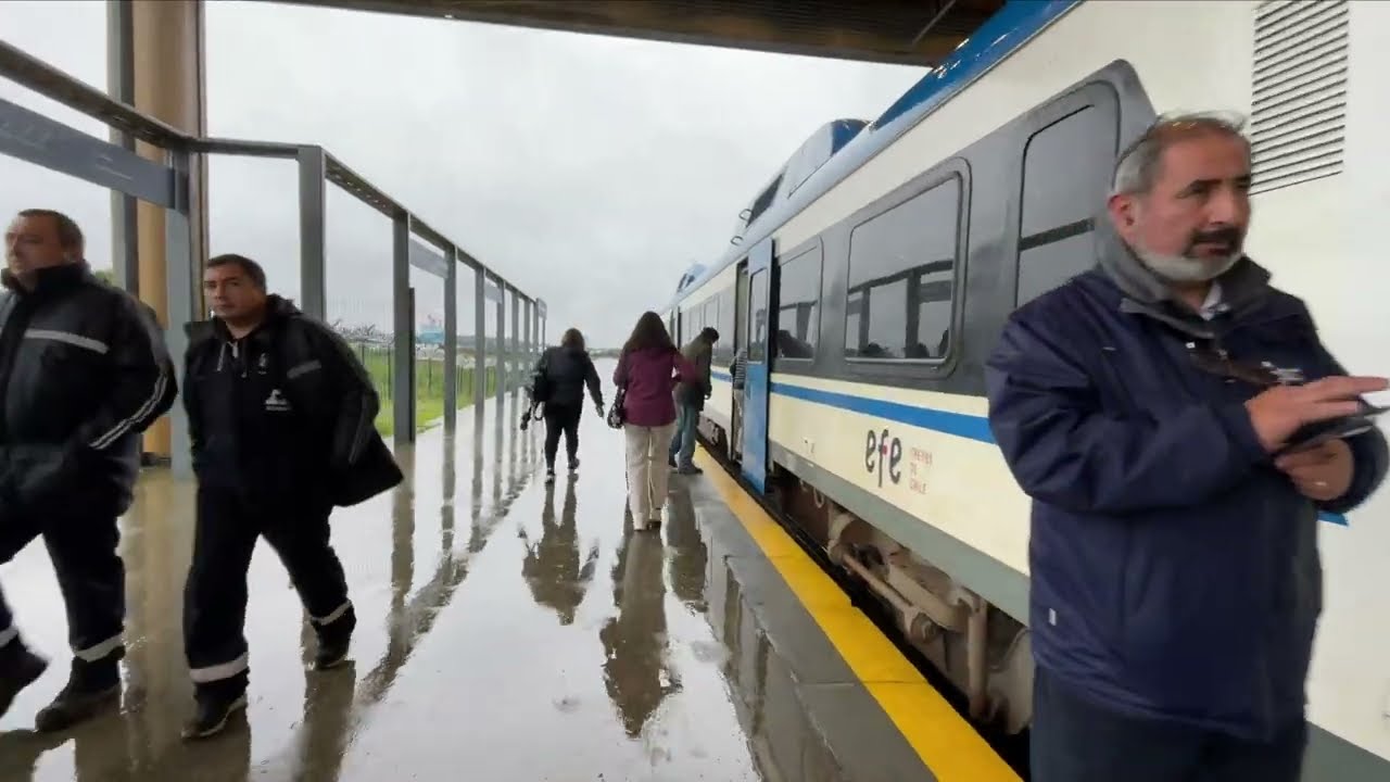 Viaje en tren: Puerto Montt – Puerto Varas – Llanquihue #chile #surdechile #tren