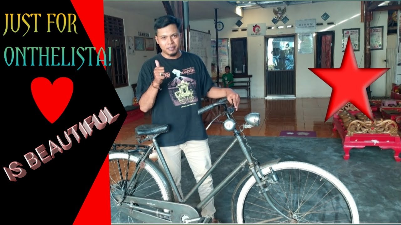 Review Sepeda Onthel Burgers Wandu Seri H Tahun 1950 | #7