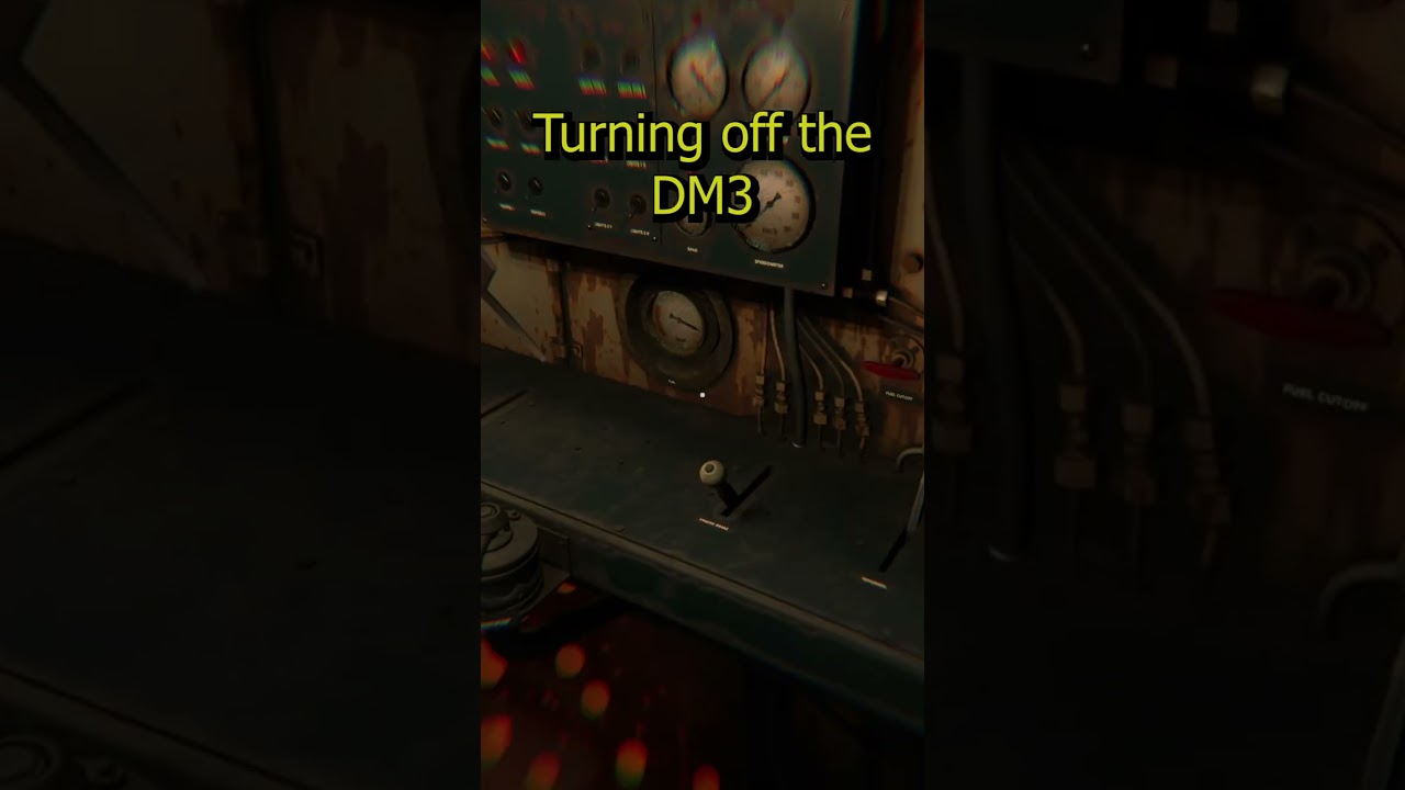 How to correctly park DM3