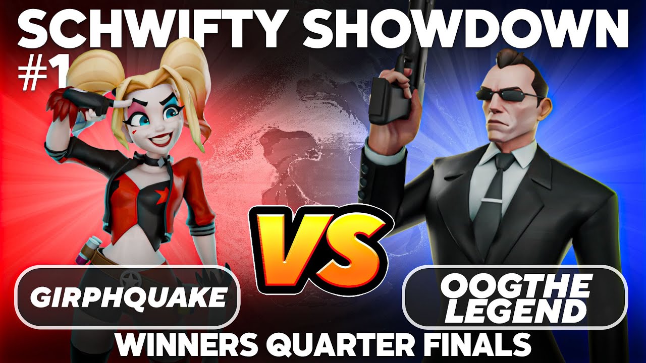 Schwifty Showdown WINNERS QUARTERS OogtheLegend (Agent Smith) vs Girphquake (Harley Quinn)