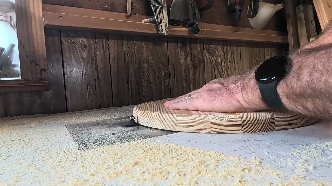 Rounding over the edges of my stool seat