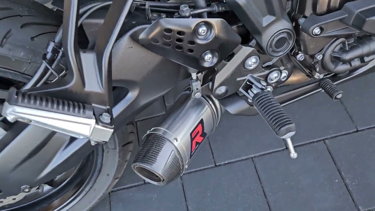 Tracer 700 Dominator sound