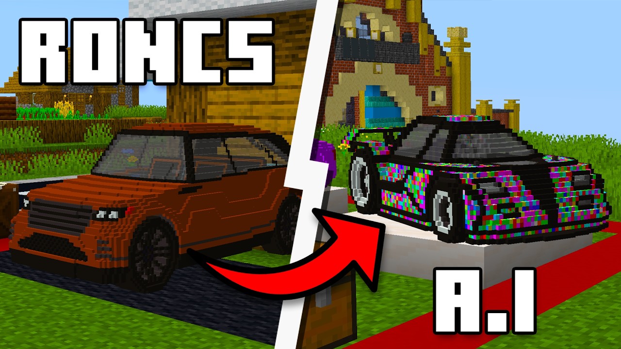 Építettem Egy Autókereskedést a Minecraftban!