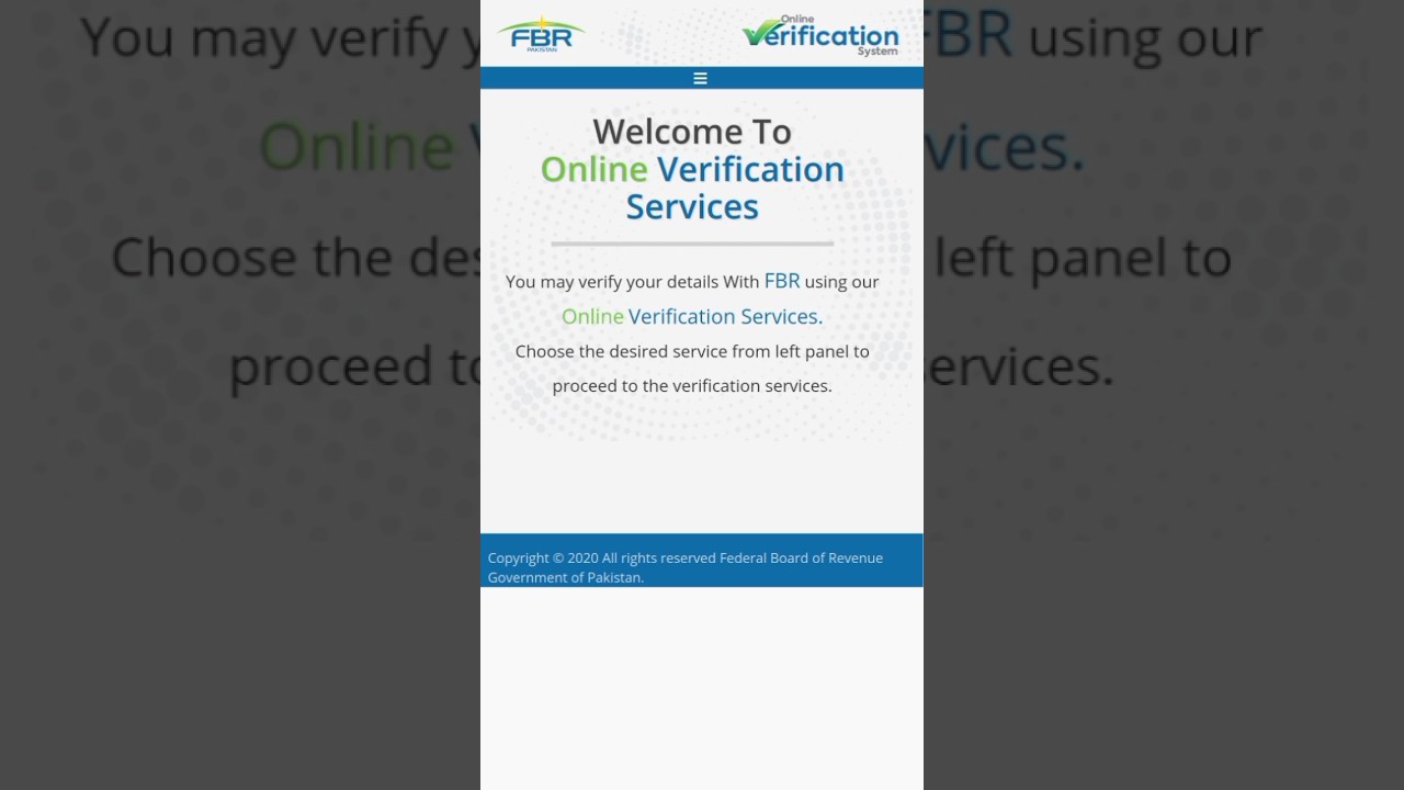 Online FBR verification|How to check Active taxpayer|Action Taxpayer Verification|Tax check online|
