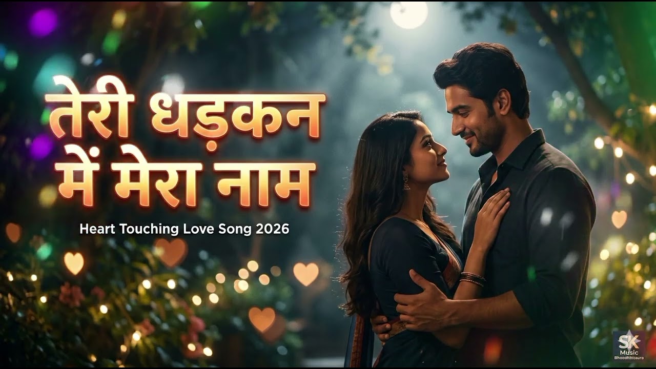 “तेरी धड़कन में मेरा नाम |❤️ Heart Touching Love Song 2026 | New Hindi Romantic Song |SK Music 